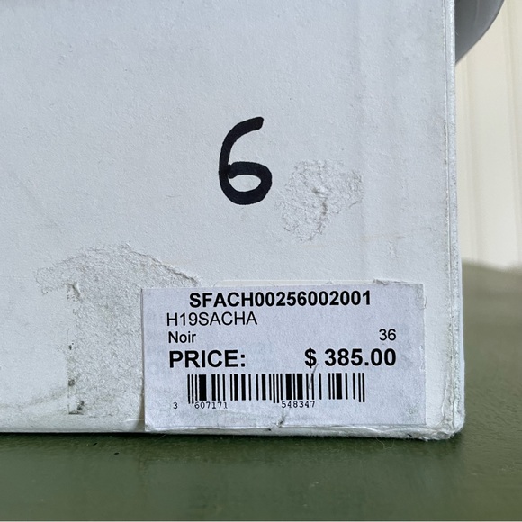 NWT Sandro SACHA Mid Calf Boots in Noir/Black - Picture 10 of 13